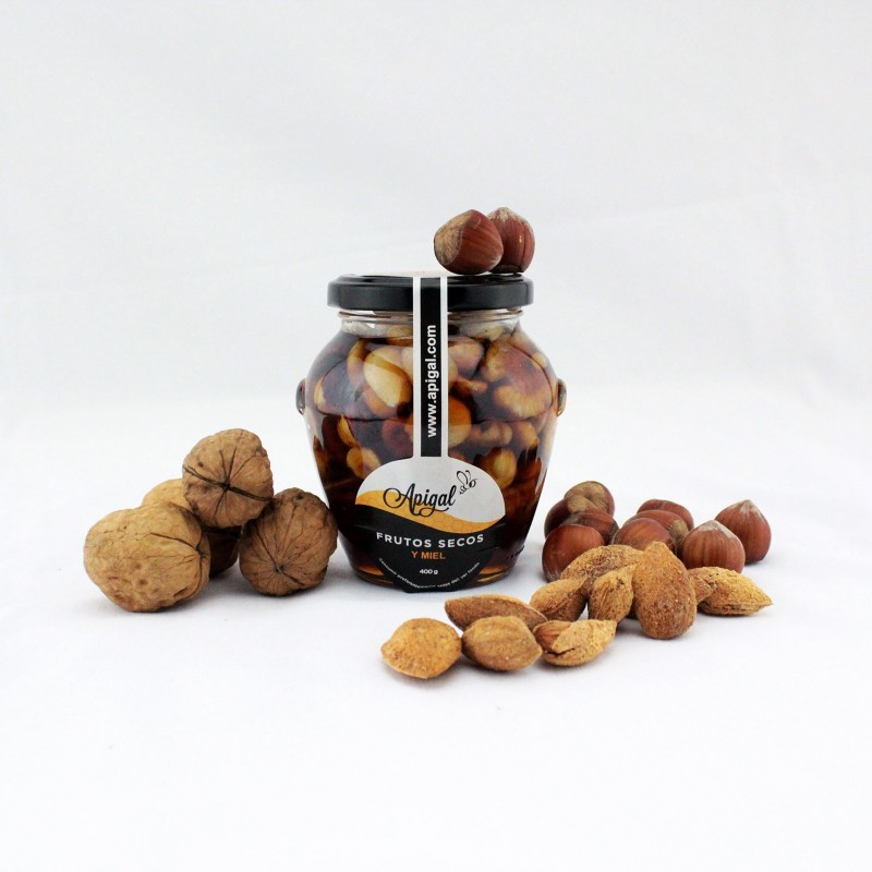 Miel con frutos secos 400g