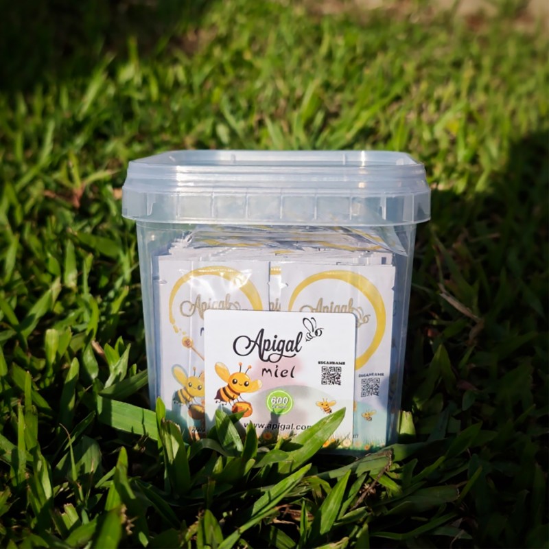 Tarrina monodosis miel - 60 unidades - Imagen 2