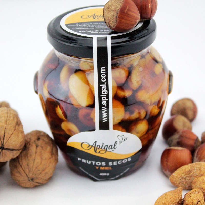 Miel con frutos secos 400g