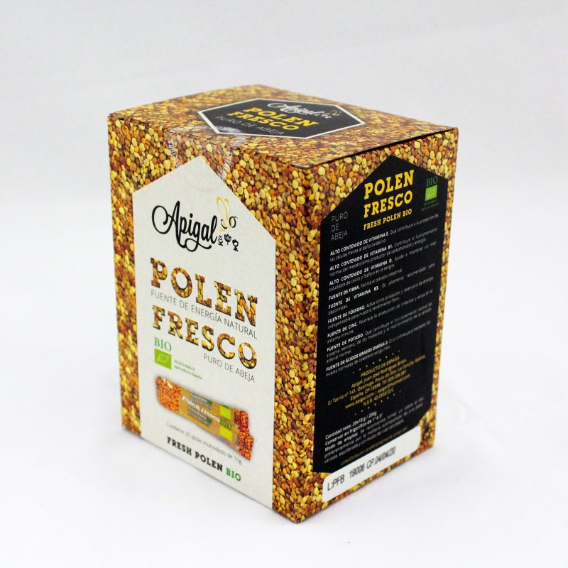 Polen fresco ecológico caja (20 stick)