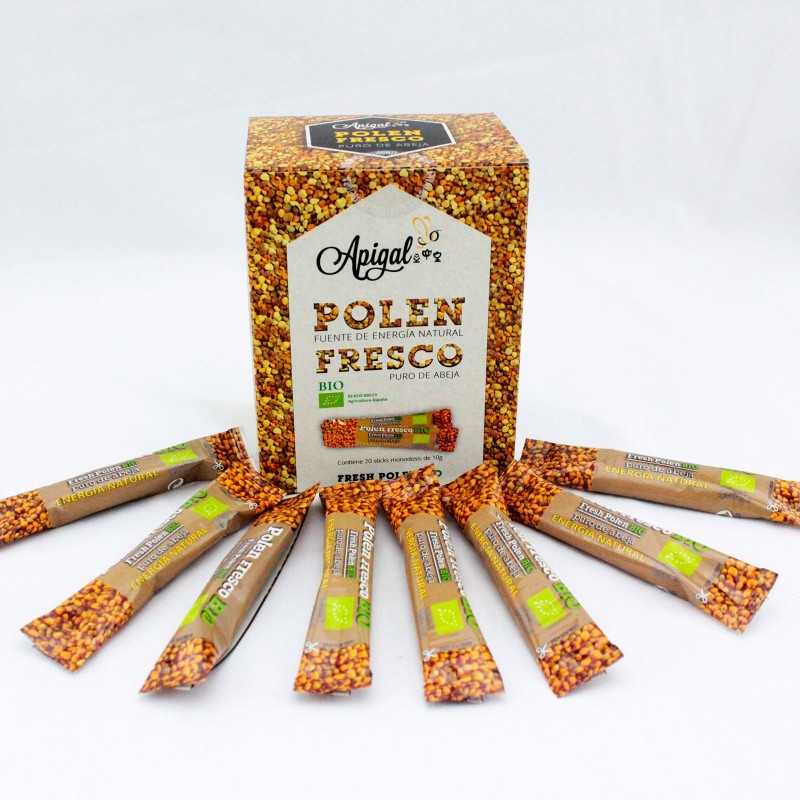 Polen fresco ecológico caja (20 stick)