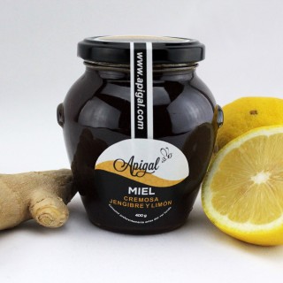 Miel con jengibre y limón 400g