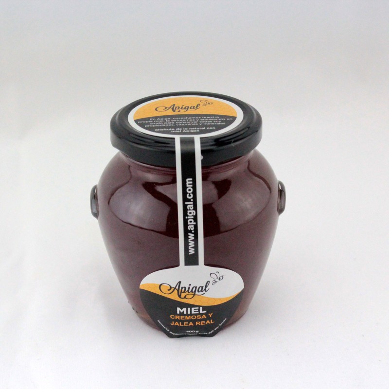 Miel con jalea real 400g