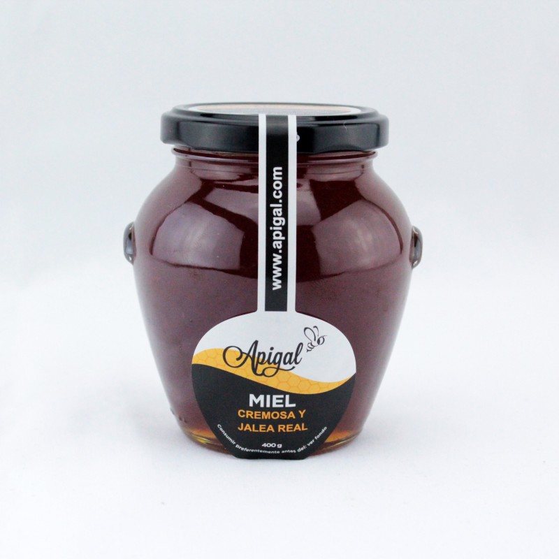 Miel con jalea real 400g